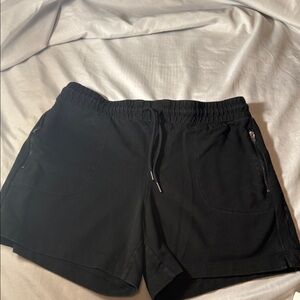 Women's Black Athletic Shorts